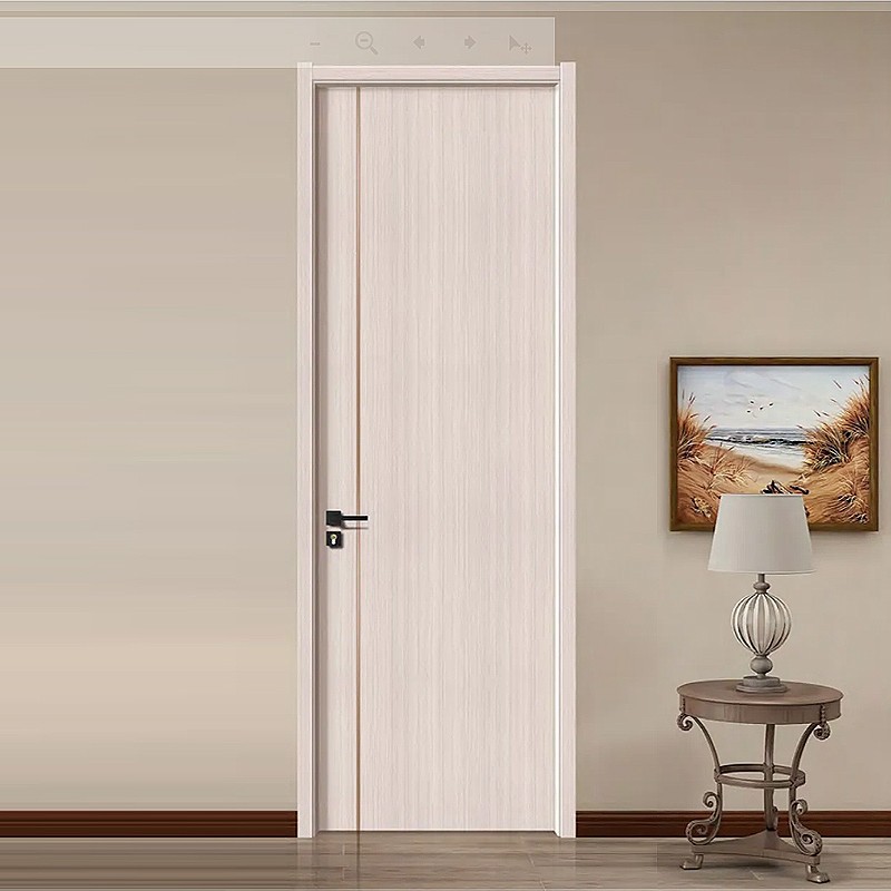 Single Color White Color Melamine Door factory