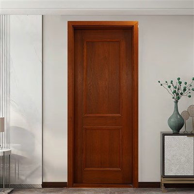 Valge tamme spooniga uks