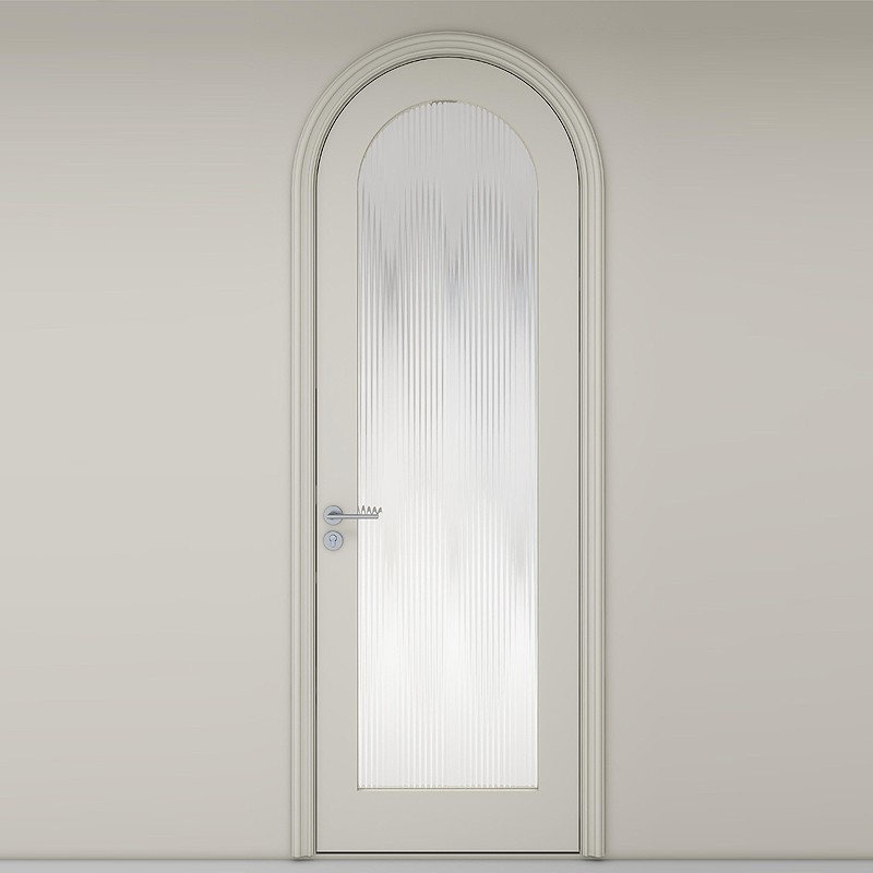 Solid Wood Bathroom Waterproof Glass Door suppliers